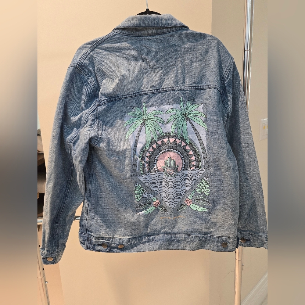 Spiritual Gangster Blue Denim Jacket - Picture 7 of 9